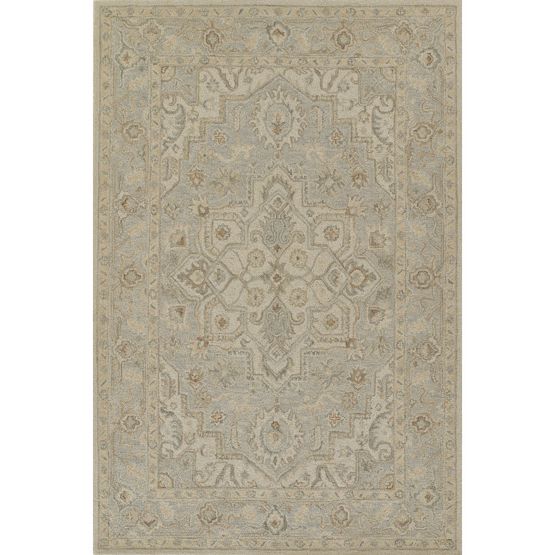 Margaryta Wool Oriental Indoor Rug, Rectangle 2' X 4'