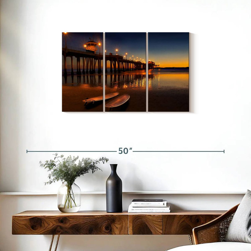Aletra Surfboards By The Dock, 20" H x 33" W