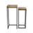 Hoggan Top Nesting Tables End Table