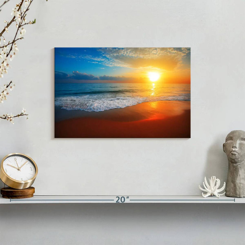 Gillard Simple Sunset Beach, 8" H x 12" W
