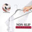 Ensembles de crochets en velours en plastique antidérapants - crochets en feutre robustes avec crochets pivotants en acier inoxydable-88300163-88358685