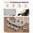 9-Piece Expandable Patio Dining Set for 8, Never-Rust Aluminum Patio Table and Chairs Set, Outdoor Dining Set Outdoor Furniture Set with Stackable Dining Chairs for Deck, Lawn, Poolside