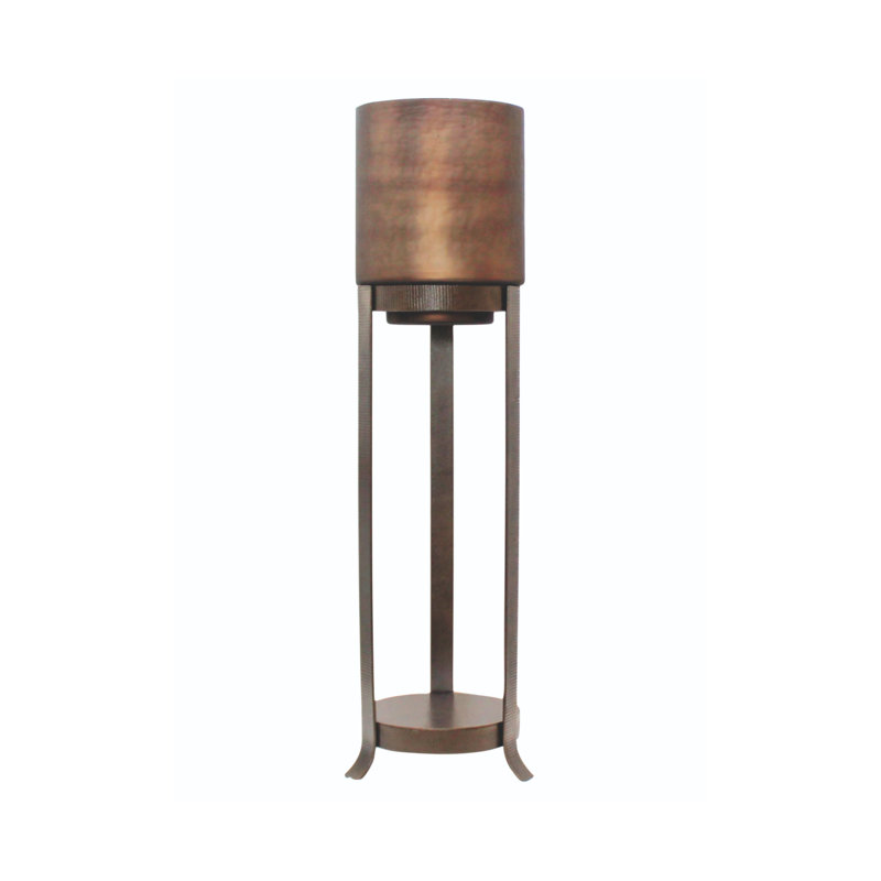 Candle Holder Floor Pillar, 33" H x 11" W x 11" D