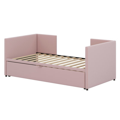 Upholstered Daybed With Pop Up Trundle