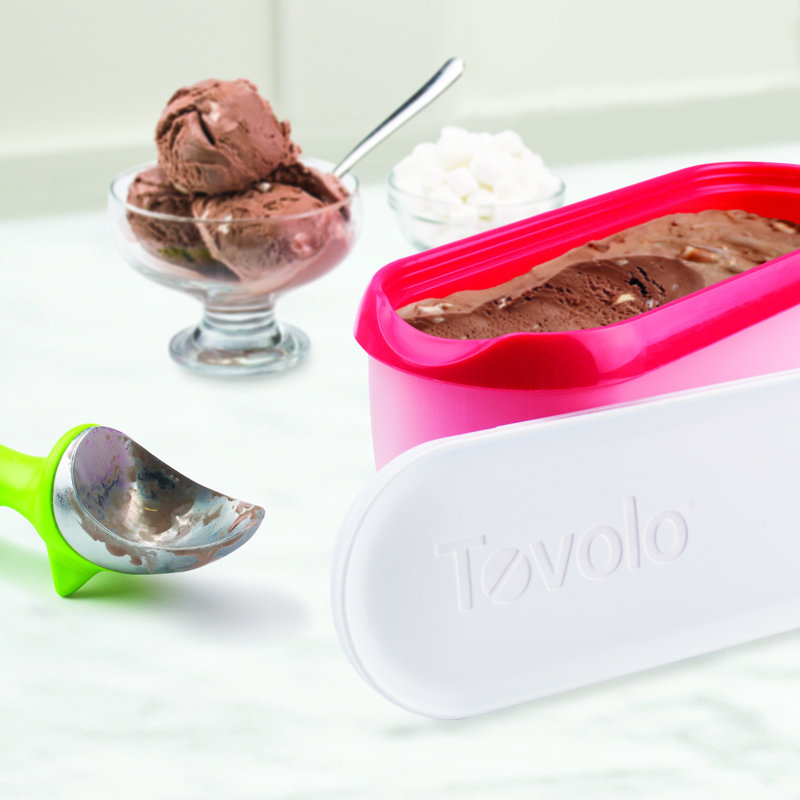 Glide-a-Scoop Ice Cream Tub, Strawberry