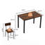 Ensemble 5 pièces de mobilier de salle à manger moderne en métal et bois pour 4 personnes, chaises de table de salle à manger-1741369919-1751753351