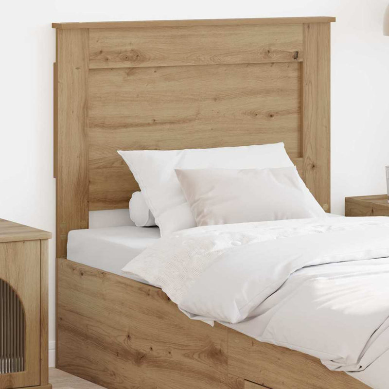 Headboard, Artisan Oak, UK Small Single - DE 75 x 190 cm