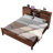 Farmhouse Bed Frame With Charging Station And Storage Cabinets-114584117-114584119