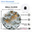 Horloge murale moderne 12 po Modern Design