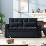 Kishana 53"Arm Sofa Bed,Modern Sofa,Velvet Sofa,Convertible Sofa,Sleeper Sofa,Small Sofa,Comfortable Sofa