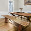 Banc en bois massif Cardoza-1950122768