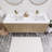 Tenshi 60'' Double Bathroom Vanity with Acrylic Top-10259963