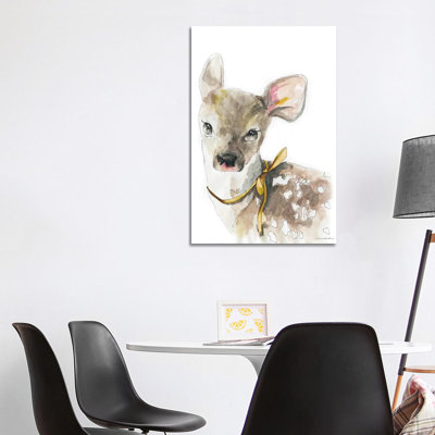 Marigold Doe by Kamdon Kreations - Wrapped Canvas Painting