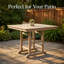 Table de salle à manger de patio 1 pièce-486293796