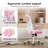Ergonomic Office Chair, Home Office Desk Chair With Headrest, High Back Computer Chair With Armrests And Adjustable Lumbar Support For Home Office Study Room-599294856