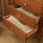 Modern Cherry Wood Solid Wood Accent Chest