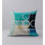 Housse de coussin décorative carrée à la silhouette sans contredit-579910832