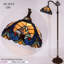 Lampe sur pied arquée 64 po Carbone