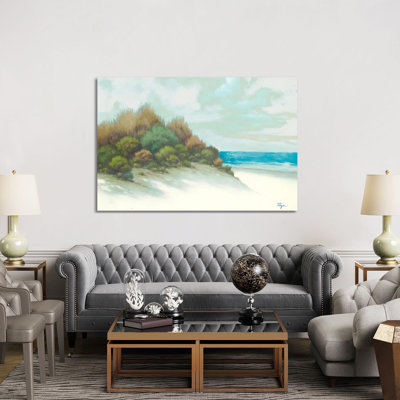 Seashore I by Vivien Rhyan - Painting on Canvas