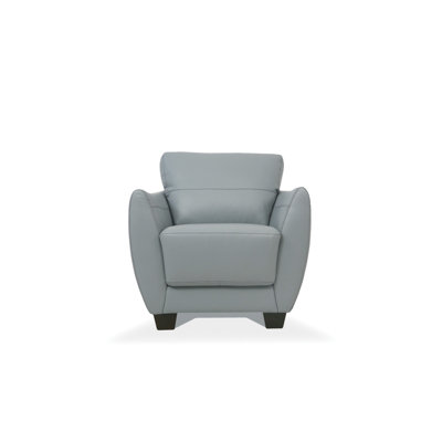 Doud 33" Wide Genuine Leather Top Grain Leather Armchair