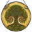 12"H Celtic Tree Stained Glass Window Panel-314163216