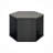 Table,Hexagonal Coffee Table Side Table Nightstand Burmese Sumac