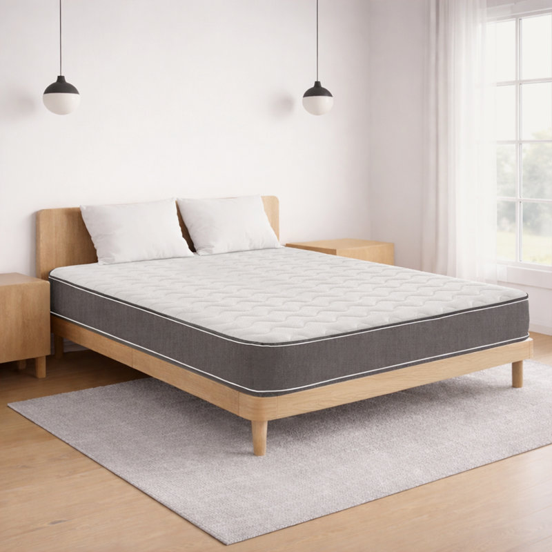 Longley Wayfair Sleep Open Coil Mattress, Small Single (2'6)
