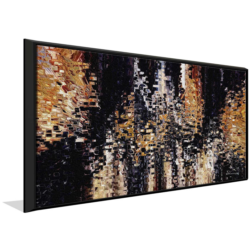«Your Creator, Colossians 1/16» par Mark Lawrence, reproduction d'art, H 39,5 po x l 63,5 po x P 2 po, Cadre flottant noir