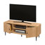 Meuble télé de style Mid-Century pour téléviseur de 60 po ou moins