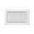SIGNATURE® Rectangle Flat Front 6036 Skirted Soaking-100385800-100385803
