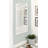 Louvonia Metal Flat Mirror