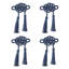 Set of 4 Mystic Knot Napkin Rings-1514924086