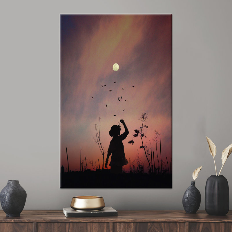 1 Piece Wall Art on Canvas, 35 cm H x 25 cm W, Wrapped Canvas, Do Not Apply