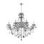 Lustre de style français à 8 lumières gris clair / gris clair Atwell-425271039