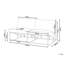 Bessi 160 cm W Steel Patio Sofa with Cushions-356748664
