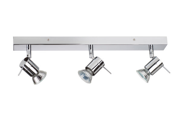 45cm 3 -Light Track Kit, Polished Chrome
