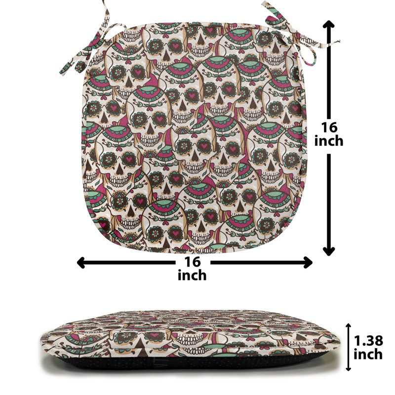 Outdoor 16'' Dining Chair Seat Cushion