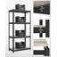 Agler 80cm W Steel Shelving Unit-384114064