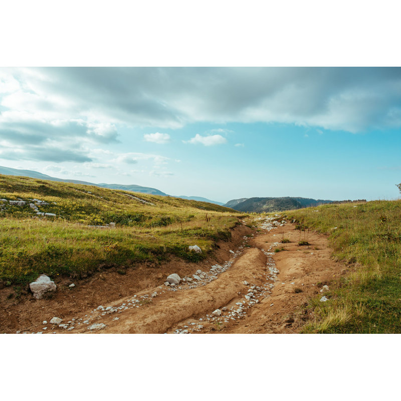 Mountain Road - Photographie sur toile tendue, H 8 po x l 12 po