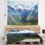 Tapisserie paysagez des montagnes sur l’alaska-28487123