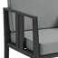 Ensemble de patio d'extérieur pour deux personnes en teck Junco avec coussins et table d'appoint-2002045961-2002045966