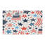 Tapis tressé National Stars & Lines-106464084