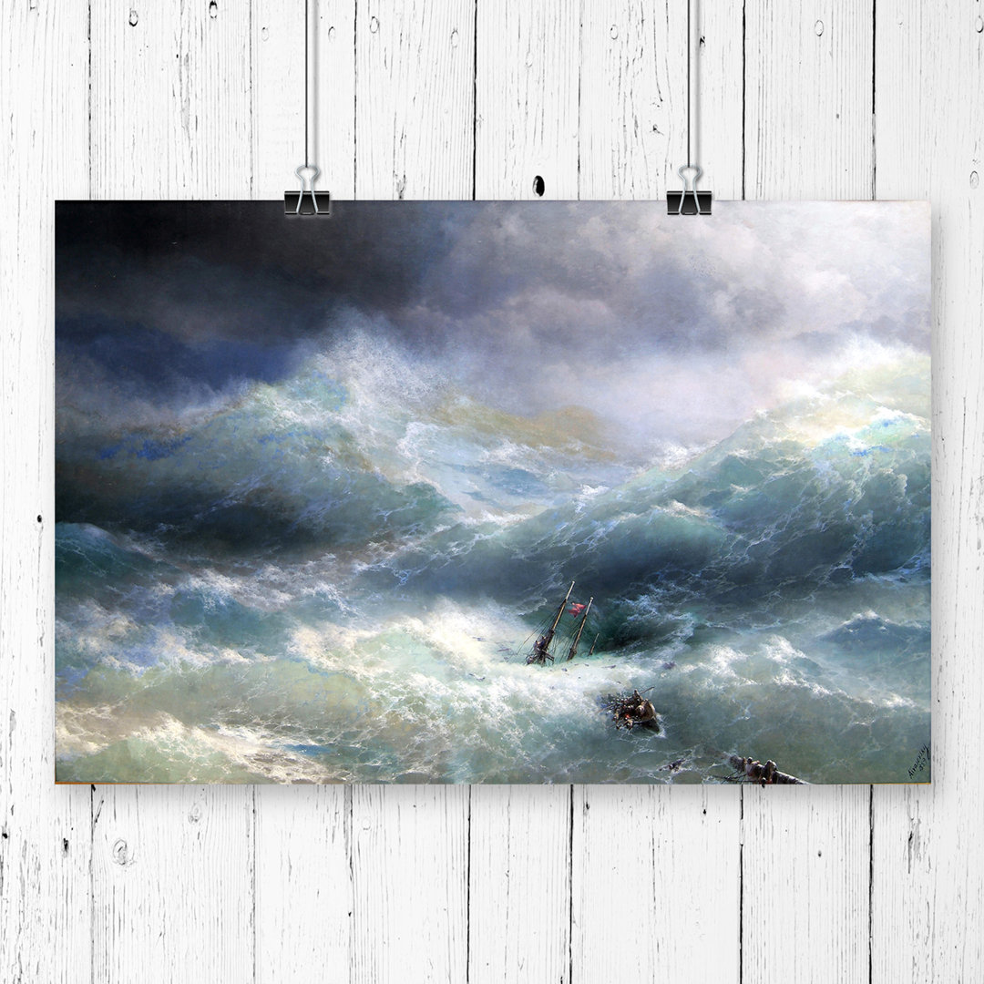 Ivan Aivazovsky Wave - Frameless Print