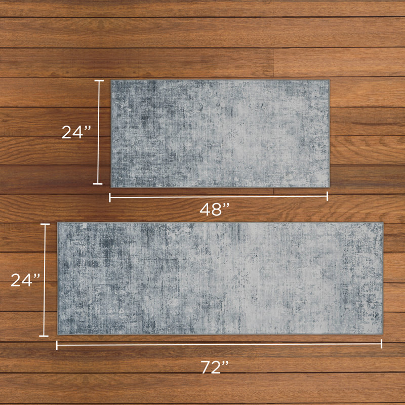Ensemble de 2 tapis en chenille Wyatt & Ash Hazen