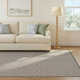Trellis Grey Handwoven Indoor/Outdoor Rug