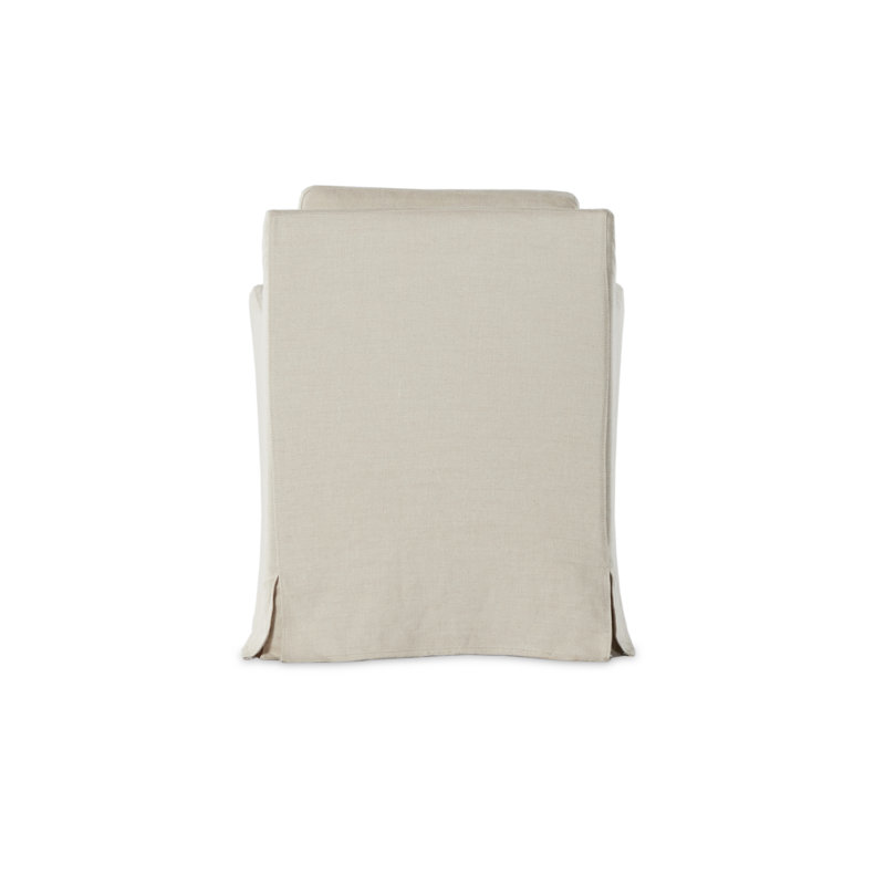 Monette Upholstered Arm Chair, Brussels Natural