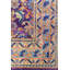 Tapis rectangulaire unique 8 pi 11 po x 12 pi 8 po mauve