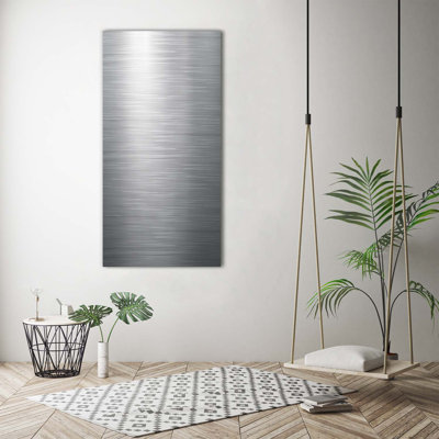 Metal Background - Wrapped Canvas Print