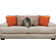 Amaro 90" Recessed Arm Sofa with Reversible Cushions