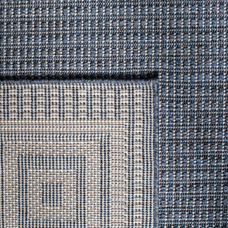 Brympton Performance Machine Washable Geometric Indoor/Outdoor Area Rug, Square 8'